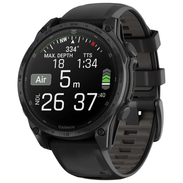 Ceas inteligent Garmin Tactix 8  1.4" / 47 mm / Black - Black / 010-03405-01 photo 3