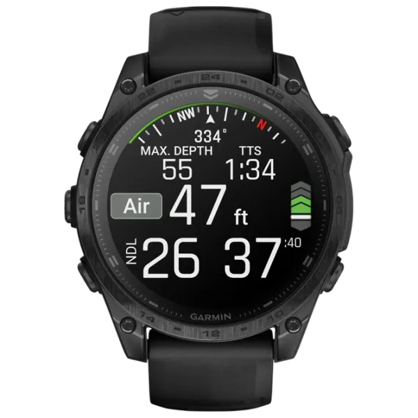 Ceas inteligent Garmin Tactix 8  1.4" / 47 mm / Black - Black / 010-03405-01 photo 4