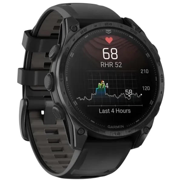 Ceas inteligent Garmin Tactix 8  1.4" / 47 mm / Black - Black / 010-03405-01 photo 5