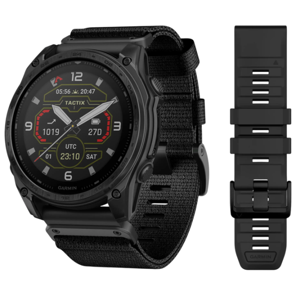 Умные часы Garmin Tactix 8 Solar 1.4" / 51 мм / Черный - Чёрный / 010-03407-01 photo 1