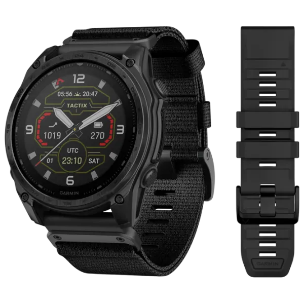 Умные часы Garmin Tactix 8 Solar Elite 1.4" / 51 мм / Черный - Чёрный / 010-03407-11 photo 1