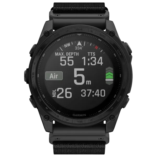 Умные часы Garmin Tactix 8 Solar Elite 1.4" / 51 мм / Черный - Чёрный / 010-03407-11 photo 3