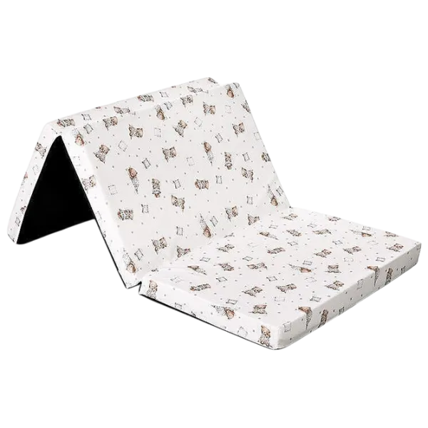Матрас детский Lorelli Folding Bear and Pillow (10160276101) 120 x 60 см/ Бежевый photo 1