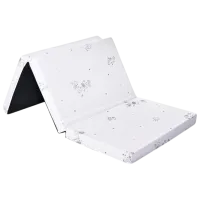 Saltea pentru copii Lorelli Folding Green Giraffe (10160276301) 120 x 60 cm/ White