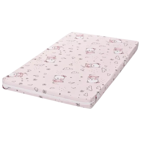 Матрас детский Lorelli Classic Foam Ballerina Bear (10160215101) 110 x 62 см/ Розовый photo 1