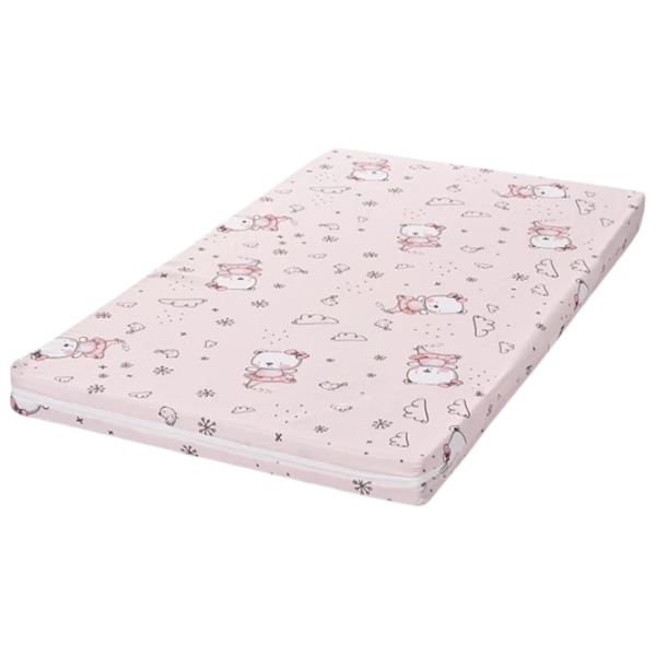 Матрас детский Lorelli Classic Foam Ballerina Bear (10160215101) 110 x 62 см/ Розовый photo 1