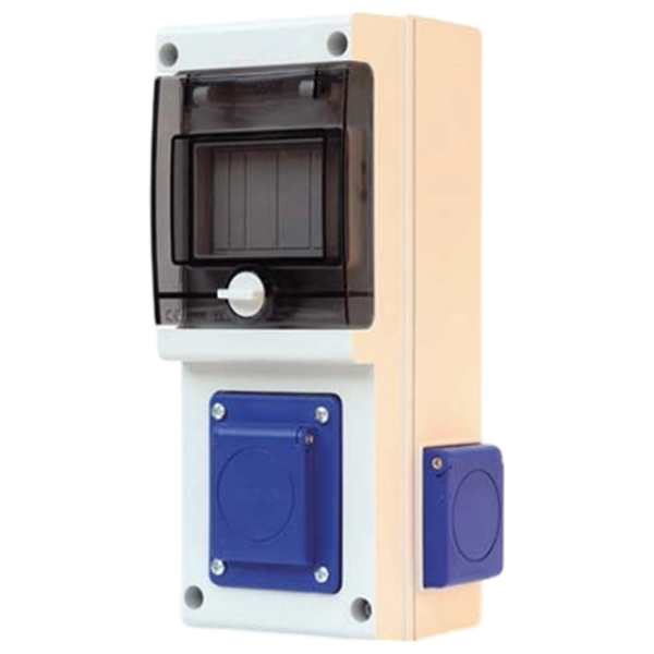 Блок с розеткой Scame 632D.2W 220 - 240 В / / Белый photo 1 Блок с розеткой Scame 632D.2W 220 - 240 В / / Белый photo 1