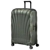 Чемодан Samsonite Nuon Spinner Expandable 100л/ Metalic Зеленый