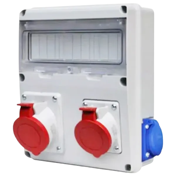 Bloc cu priză Scame 633.RO0025 220 - 240 V / / White photo 1