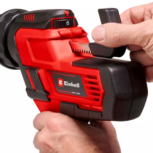 Pistol pentru silicon Einhell TE-SG 18/10 Black photo 4