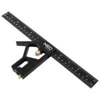 Echer NEO Tools 72-127 300 mm Dreptunghiulară / Aluminiu photo 3