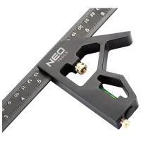Echer NEO Tools 72-127 300 mm Dreptunghiulară / Aluminiu photo 4