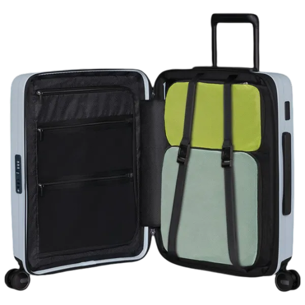 Чемодан Samsonite Restackd 39л/ Голубой ледник photo 4