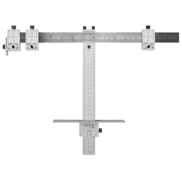 Șablon pentru marcare Yato YT44130 250 mm Dreptunghiulară / Aluminiu photo 1