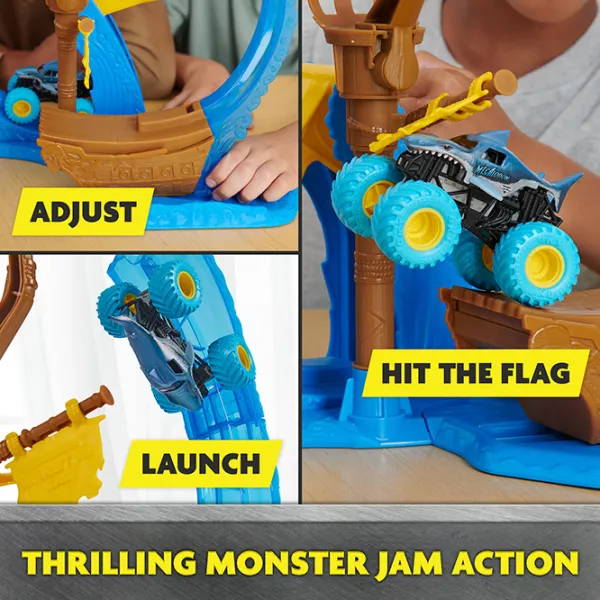 Авто-треки Spin Master Monster Jam Loop of Doom 6070018  / / Желтый Синий photo 7 Авто-треки Spin Master Monster Jam Loop of Doom 6070018  / / Желтый Синий photo 7