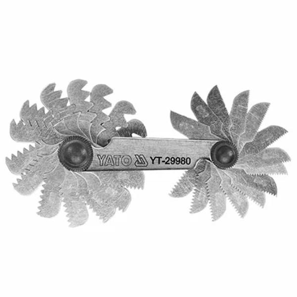 Seturi lere Yato 29980 6 mm  Dreptunghiulară / Oțel inoxidabil photo 1