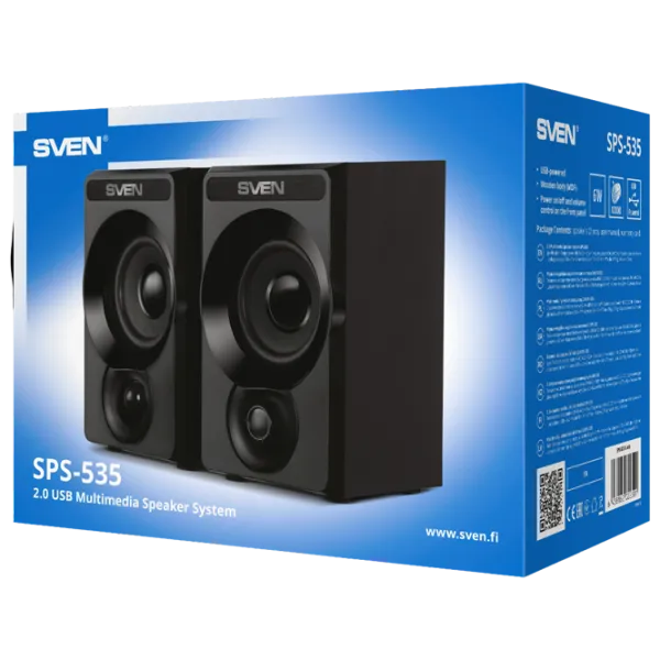 Sistem audio Sven SPS-535 6 W/ Black photo 2