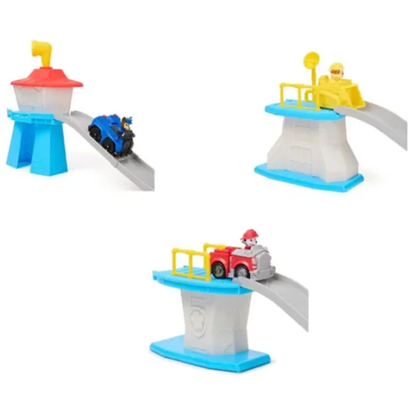 Pistă auto Spin Master Paw Patrol Tower Mini Playset 6071183  / / Yellow Gray photo 4