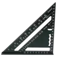 Echer BIHUI TMRT7 180 mm Triunghi / Aluminiu