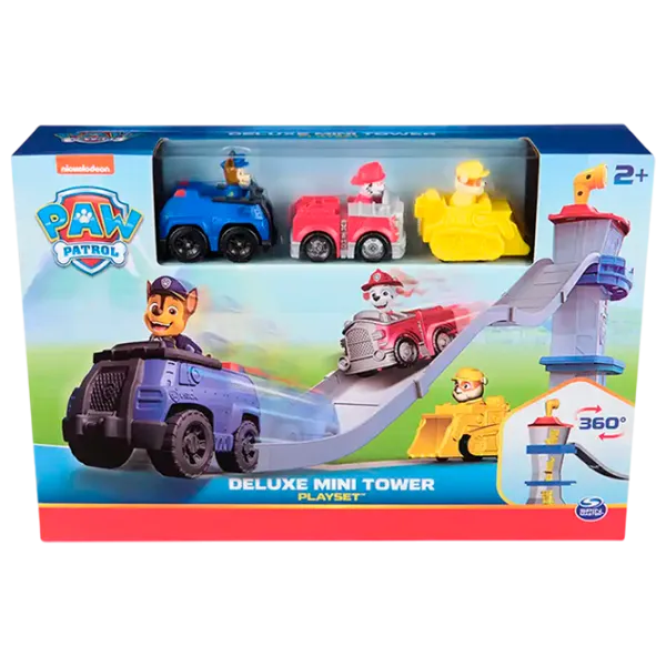 Авто-треки Spin Master Paw Patrol Tower HQ Combo Mini Playset 6071184  / / Желтый Серый photo 1