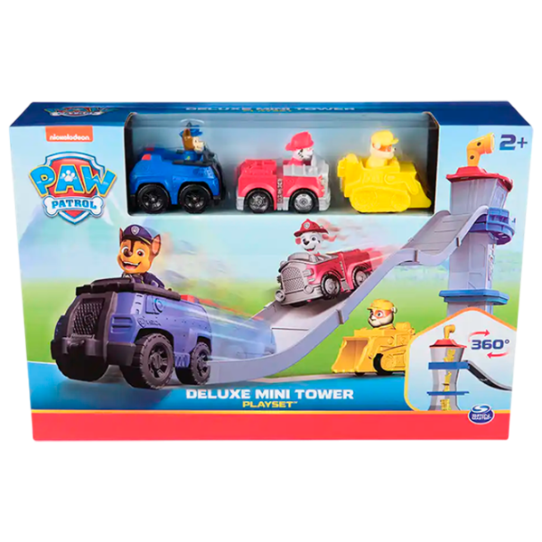 Авто-треки Spin Master Paw Patrol Tower HQ Combo Mini Playset 6071184  / / Желтый Серый photo 1
