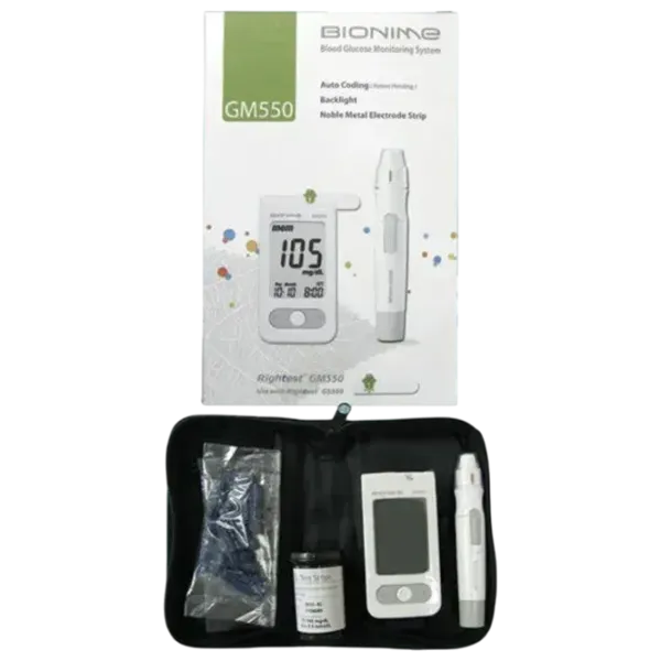 Glucometru Bionime GM550 White photo 2