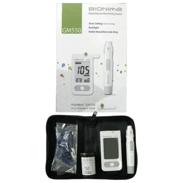Glucometru Bionime GM550 White photo 2
