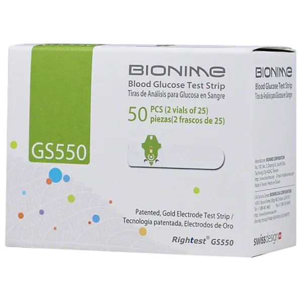 Глюкометр Bionime GS550 Белый photo 1