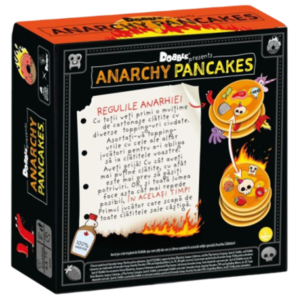Joc de masă Dobble Anarchy Pancakes 8+/ Distractive photo 2