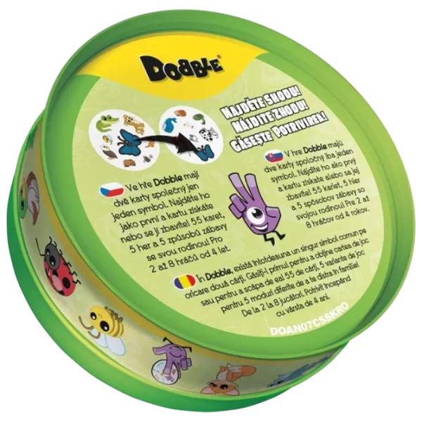 Joc de masă Asmodee Dobble Zoo 4+/ Distractive photo 2