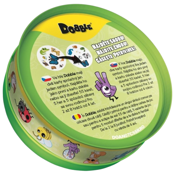 Joc de masă Asmodee Dobble Zoo 4+/ Distractive photo 2