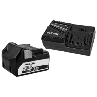 Комплект из аккумулятора и зарядного устройства Hikoki UC18YFSLWAZ Li-Ion / 5 Ач / 36 В