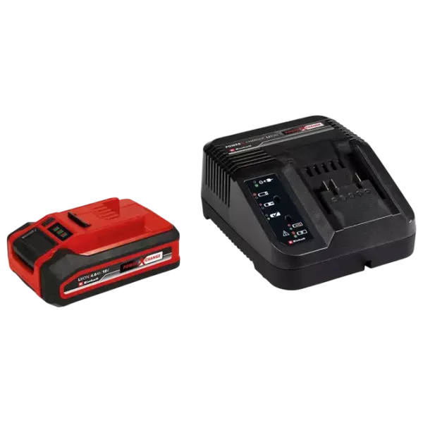 Set acumulatori și încărcător Einhell 45.121.59 Li-Ion / 4 Ah / 18 V photo 1