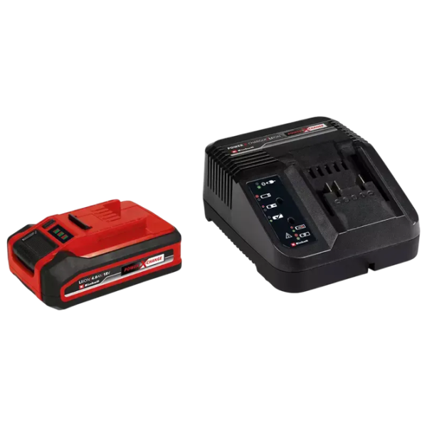 Set acumulatori și încărcător Einhell 45.121.59 Li-Ion / 4 Ah / 18 V photo 1