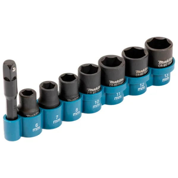 Set de capete tubulare Makita E-12289 Cantitatea în set - 8 photo 2