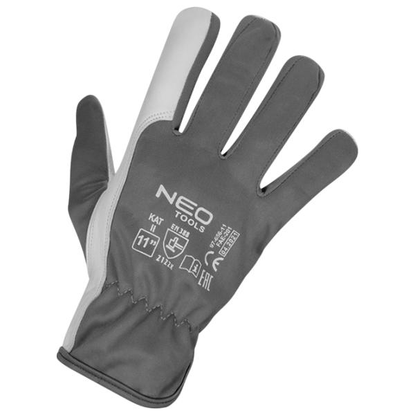 Mănuși de protecție Neo 97-656-11 Poliester / Gray White photo 3