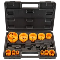 Набор коронок Powermat PM-ZODM-17ET Металл / Шестигранник 