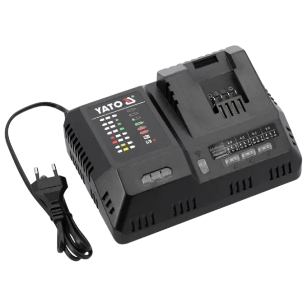 Încărcător pentru instrumente Yato YT828502  Li-Ion / / 18 V photo 1 Încărcător pentru instrumente Yato YT828502  Li-Ion / / 18 V photo 1