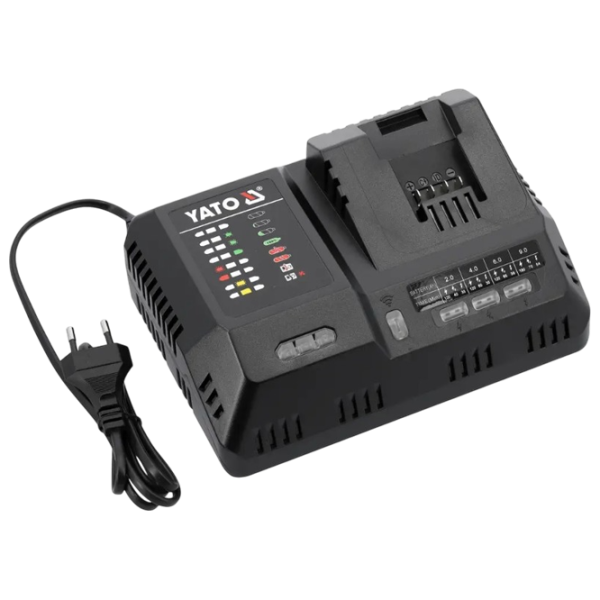 Încărcător pentru instrumente Yato YT828502  Li-Ion / / 18 V photo 1 Încărcător pentru instrumente Yato YT828502  Li-Ion / / 18 V photo 1