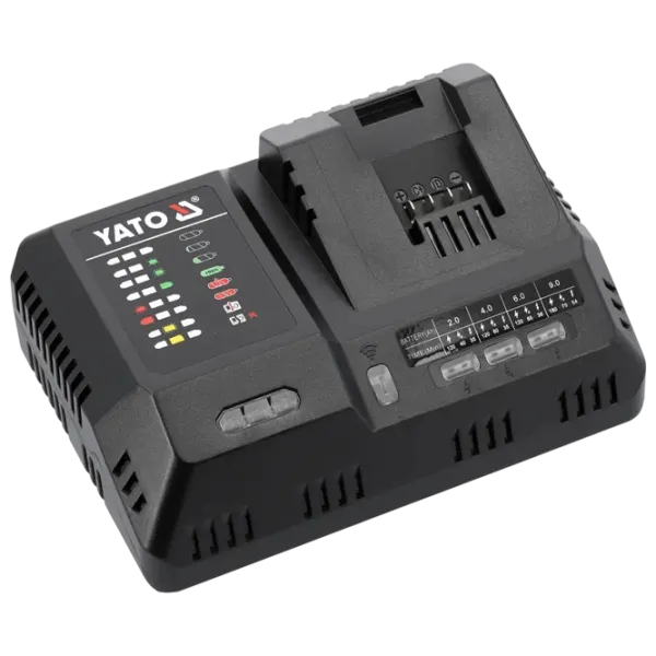 Încărcător pentru instrumente Yato YT828502  Li-Ion / / 18 V photo 2 Încărcător pentru instrumente Yato YT828502  Li-Ion / / 18 V photo 2