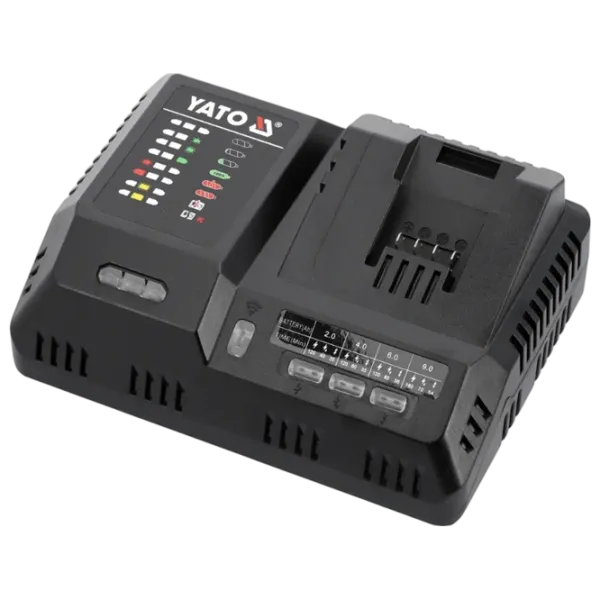 Încărcător pentru instrumente Yato YT828502  Li-Ion / / 18 V photo 3 Încărcător pentru instrumente Yato YT828502  Li-Ion / / 18 V photo 3