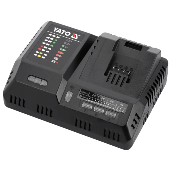 Încărcător pentru instrumente Yato YT828502  Li-Ion / / 18 V photo 3 Încărcător pentru instrumente Yato YT828502  Li-Ion / / 18 V photo 3
