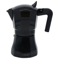 Cafetieră gheizer Maestro Mr-1658-9 0.45l / Aluminiu / Black