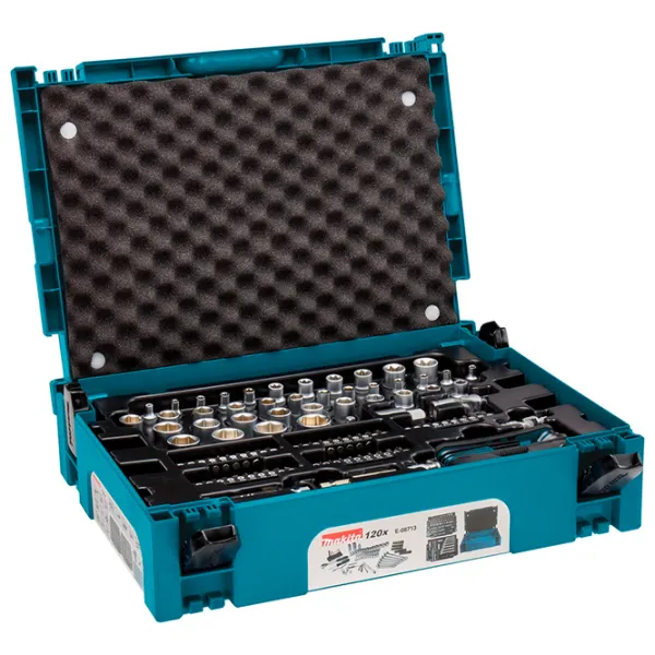 Набор инструментов Makita E-08713 Количество в наборе: 120 photo 2 Набор инструментов Makita E-08713 Количество в наборе: 120 photo 2