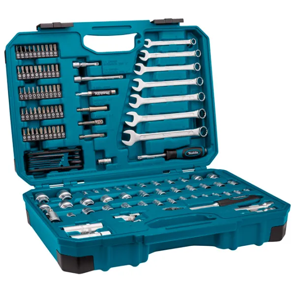 Set scule Makita E-06616 Cantitatea în set: 120 photo 5 Set scule Makita E-06616 Cantitatea în set: 120 photo 5