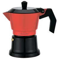 Cafetieră gheizer Maestro Mr-1657-3 0.15l / Aluminiu / Red