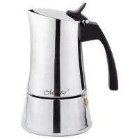 Cafetieră gheizer Maestro Mr-1668-6 0.3l / Aluminiu / Inox