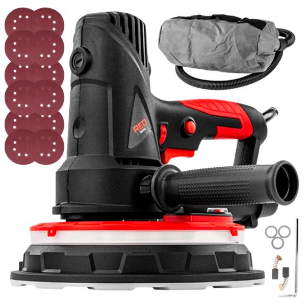 Шлифовальная машина Red Technic RTSDG0135 Для стен / 1800 Вт / Черный photo 2