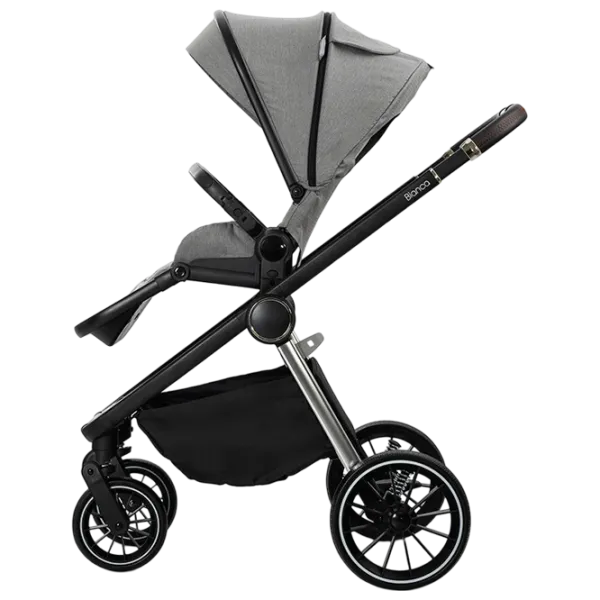 Детская коляска Lorelli Bianca 10022012506/ Серый photo 5