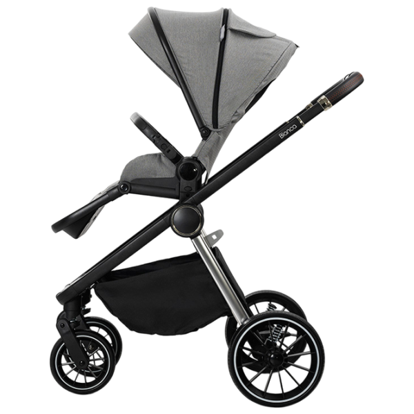 Детская коляска Lorelli Bianca 10022012506/ Серый photo 5